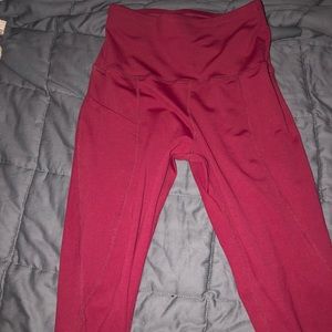 Pants - RED SIZE SMALL YOGA LEGGINGS Pants - RED SIZE SMALL YOGA LEGGINGS